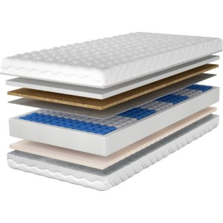 Materac 120x200 LILO pocket lateks kokos