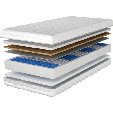 Materac 160x200 COSTA pocket kokos