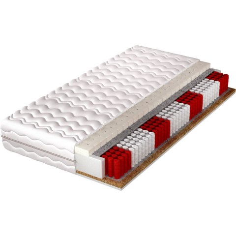 Materac 90x200 TUTI multipocket lateks kokos