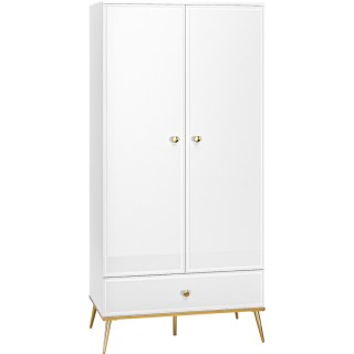 Szafa GOLDEN GL01 biały połysk
