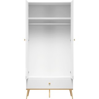 Szafa GOLDEN GL01 biały połysk