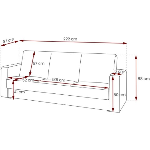 Sofa GORDI lux 05 + soft 11