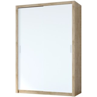 Szafa przesuwna VISTA 150 dąb artisan / biały
