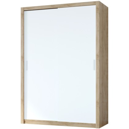Szafa przesuwna VISTA 150 dąb artisan / biały