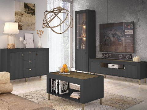 Komoda MOSSO 07 czarny