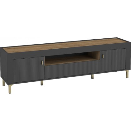 Komoda RTV MOSSO 08 czarny