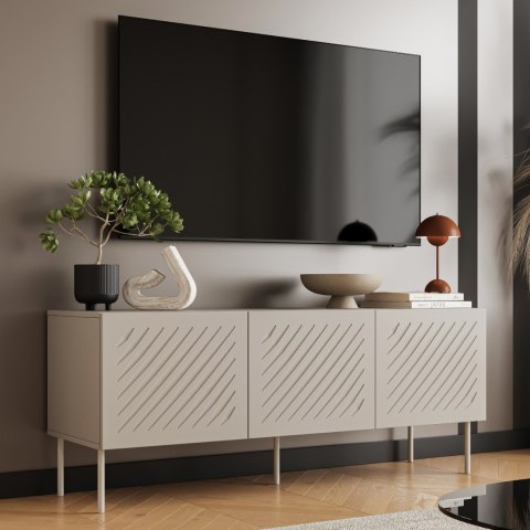 Komoda RTV CASSIE 150 beż mat