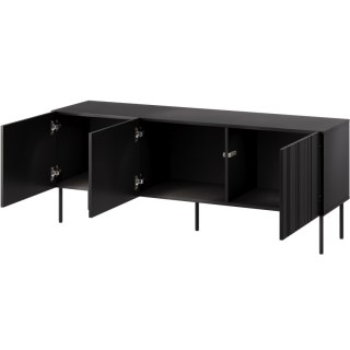 Komoda RTV ISOLA 150 czarny mat