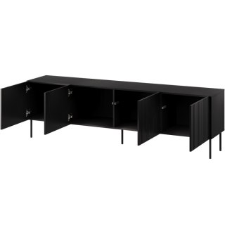 Komoda RTV ISOLA 200 czarny mat