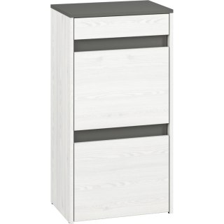 Szafka na buty HAGA 04 sosna śnieżna / antracyt