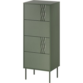 Komoda TIFFANY 4S zieleń mat