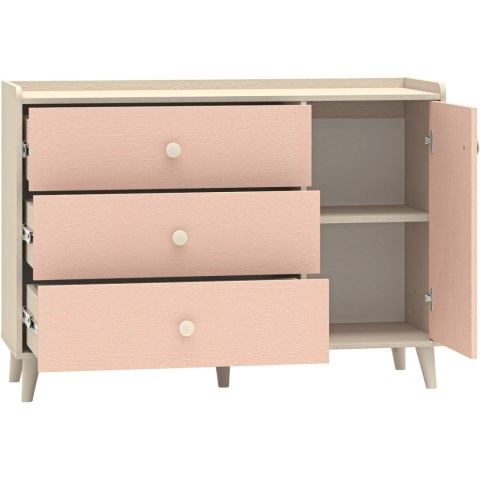 Komoda EVE 05 piasek pustyni / millenial pink