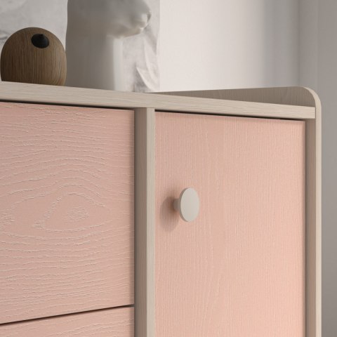 Komoda EVE 05 piasek pustyni / millenial pink