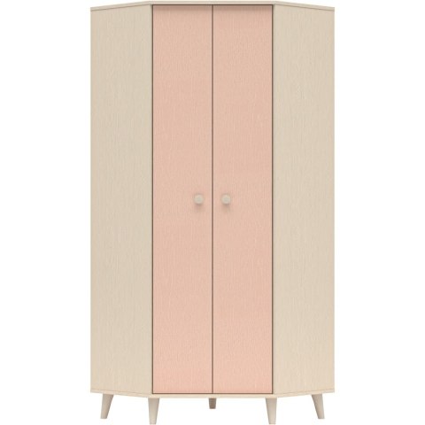 Szafa narożna EVE 01 piasek pustyni / millenial pink