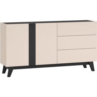 Komoda SABLE 03 kaszmir / czarny