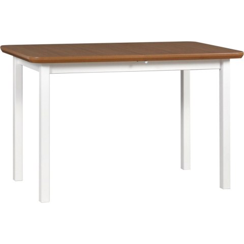 Stół DS3 70x120/150 okleina dębowa / biały
