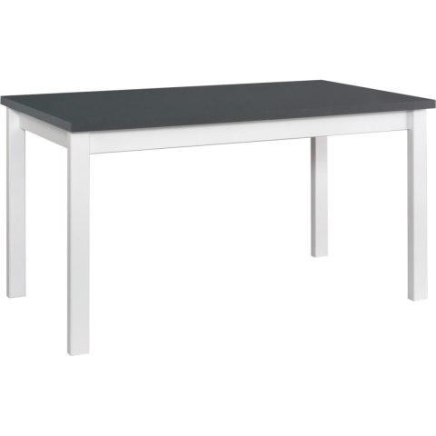 Stół DS37 80x140/180 grafit laminat / biały