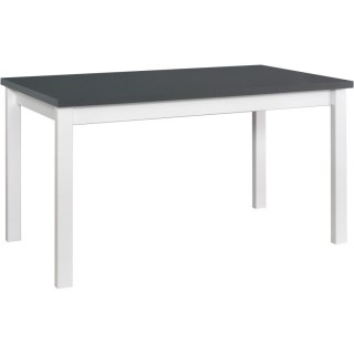 Stół DS39 92x160/200 grafit laminat / biały