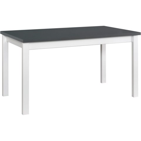Stół DS39 92x160/200 grafit laminat / biały