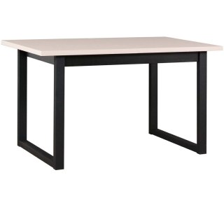 Stół DS52 80x140/180 kaszmir laminat / czarny