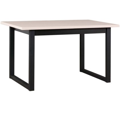 Stół DS52 80x140/180 kaszmir laminat / czarny