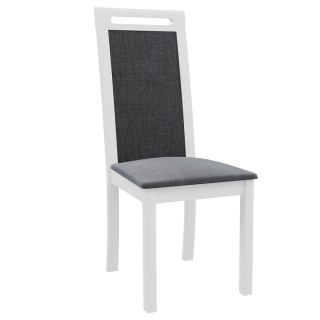 Szare krzesło DK34 do salonu 8B