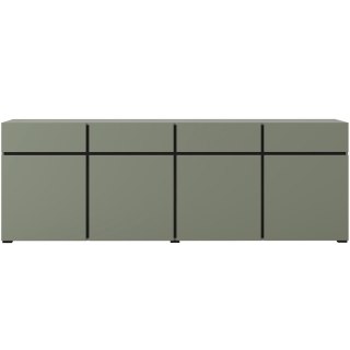 Komoda CROSI 25 zielony / czarny