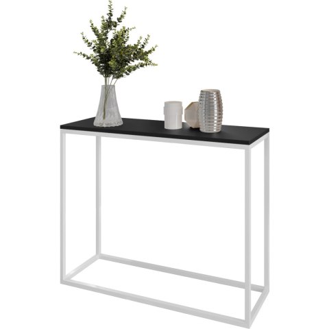 Konsola ARAMIS 100cm biały / czarny