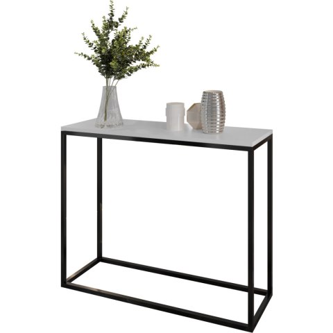 Konsola ARAMIS 100cm czarny / biały