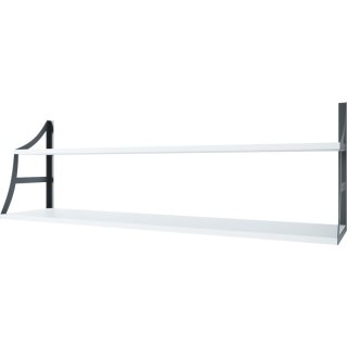 Półka JULIA DUO 138cm biały