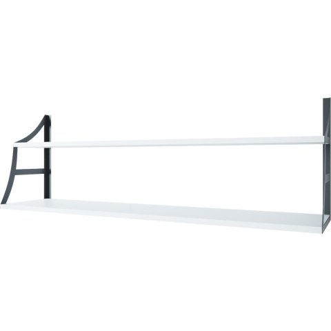 Półka JULIA DUO 138cm biały