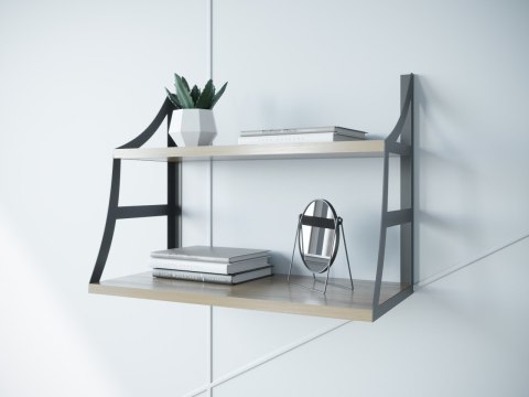 Półka JULIA DUO 60cm dąb lancelot