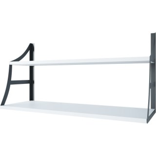 Półka JULIA DUO 90cm biały