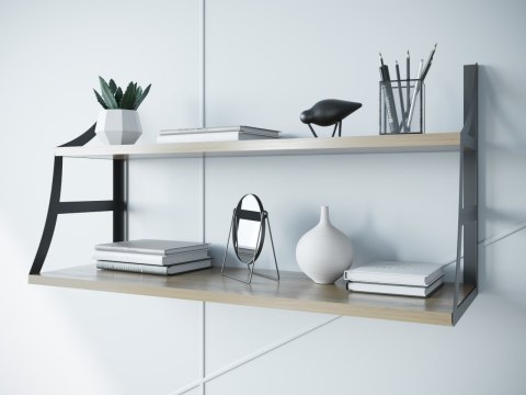Półka JULIA DUO 90cm dąb lancelot
