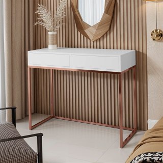 Toaletka ALICANTE 100cm miedź / biały