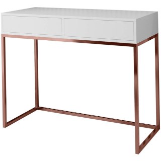 Toaletka ALICANTE 80cm miedź / biały