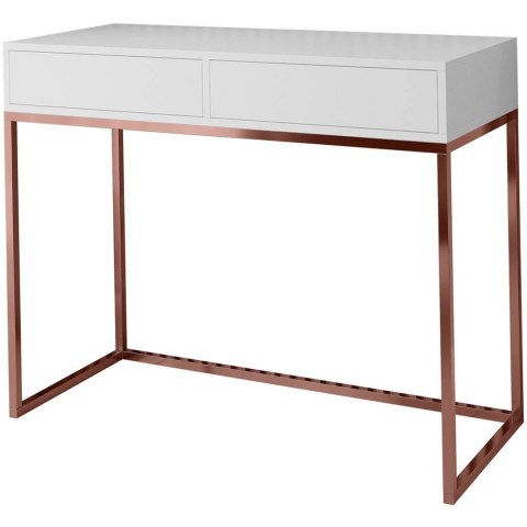 Toaletka ALICANTE 80cm miedź / biały