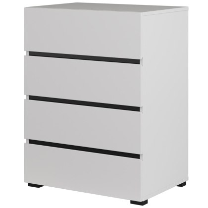 Komoda CROSI 27 biały / czarny