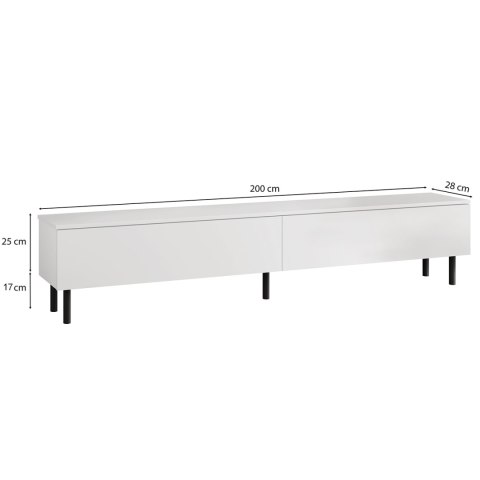 Komoda RTV 200 FIGO 01 biały