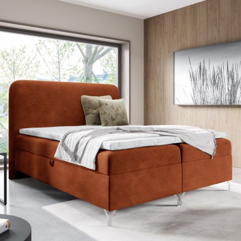Łóżko kontynentalne OMEGA 160x200 #personalizuj