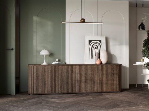 Komoda 4D AZELIO dąb barock