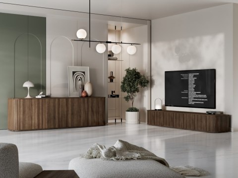 Komoda 4D AZELIO dąb barock