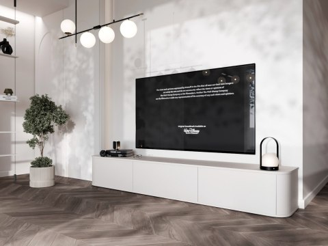 Komoda RTV AZELIO 215 biały
