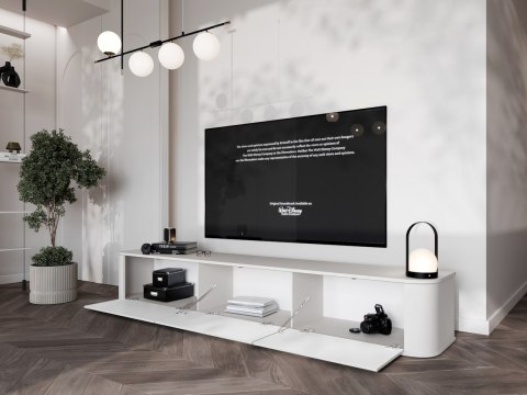 Komoda RTV AZELIO 215 biały
