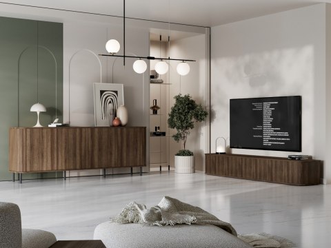 Komoda RTV AZELIO 215 dąb barock