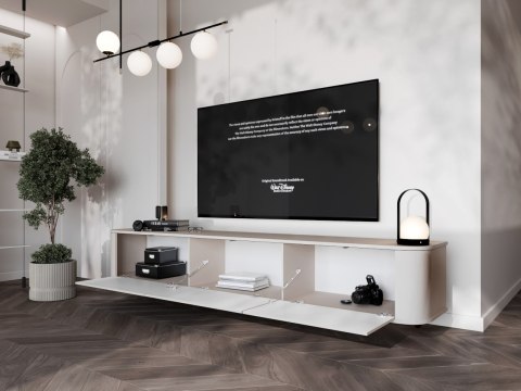 Komoda RTV wisząca AZELIO 215 kaszmir