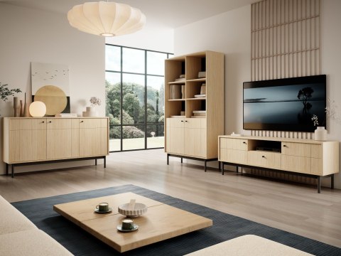 Komoda ALSTREMO 02 dąb linea