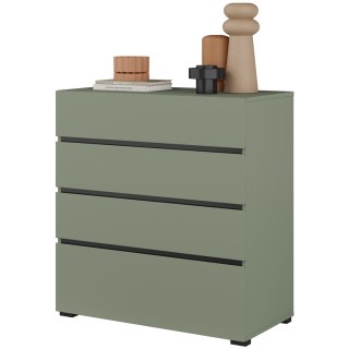 Komoda CROSI 28 zielony / czarny