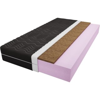 Materac piankowy + kokos 140x200 ERIC NOIR