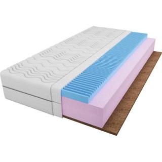 Materac piankowy + kokos 180x200 CYRIL BLANC